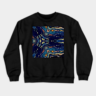 Deep Ocean - Pattern Crewneck Sweatshirt